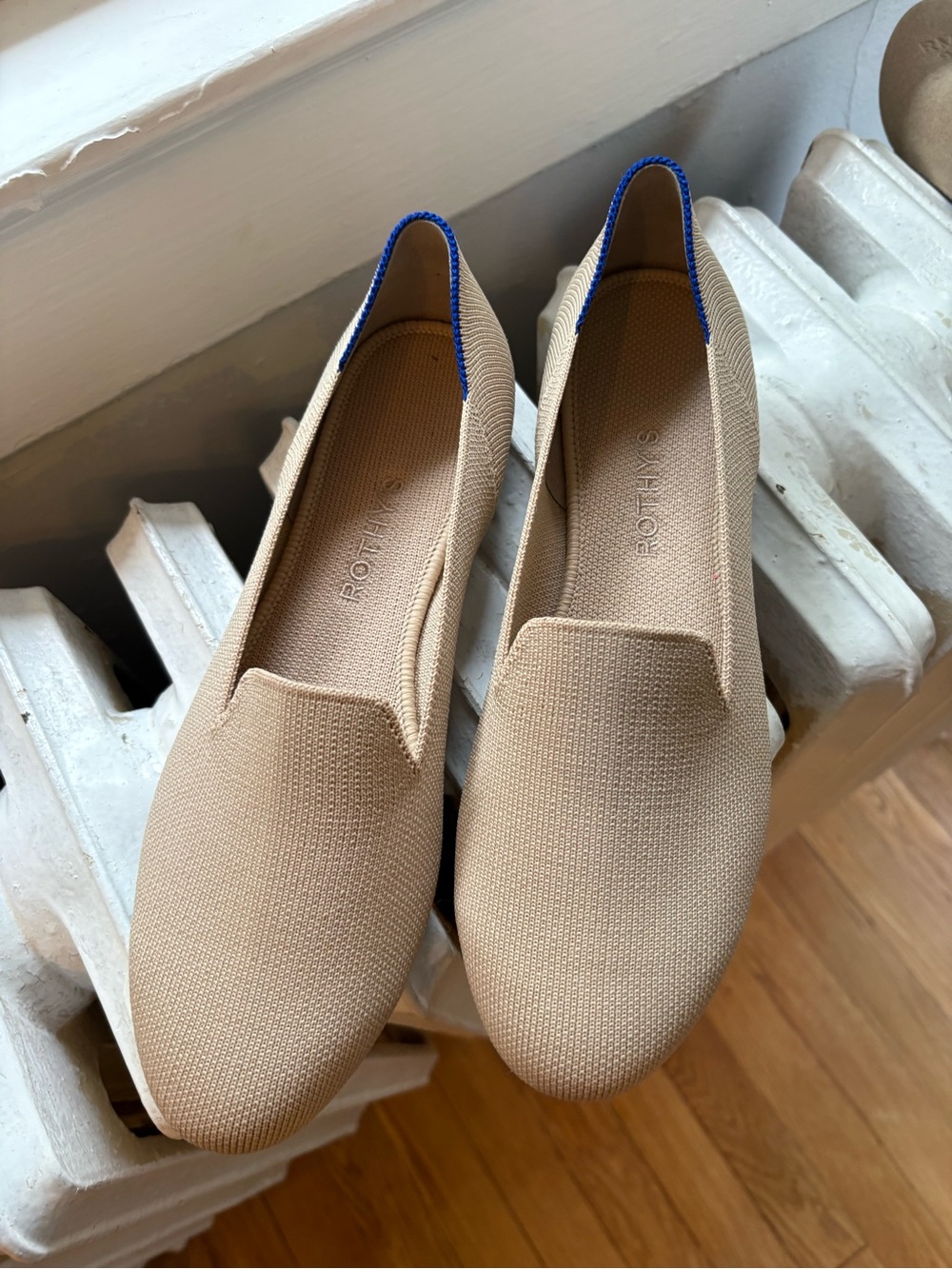 Rothy's OG Loafers in Ecru . NWT